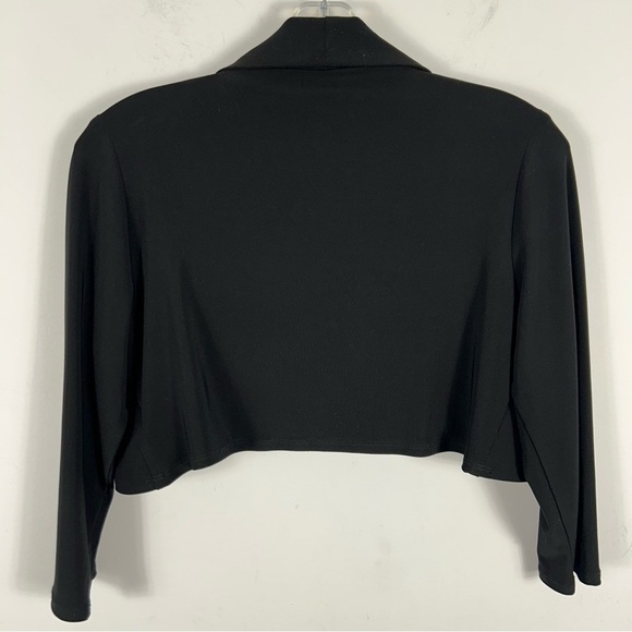 ❤️ FRANK LYMAN Black Bolero Jacket 8 - Picture 3 of 9